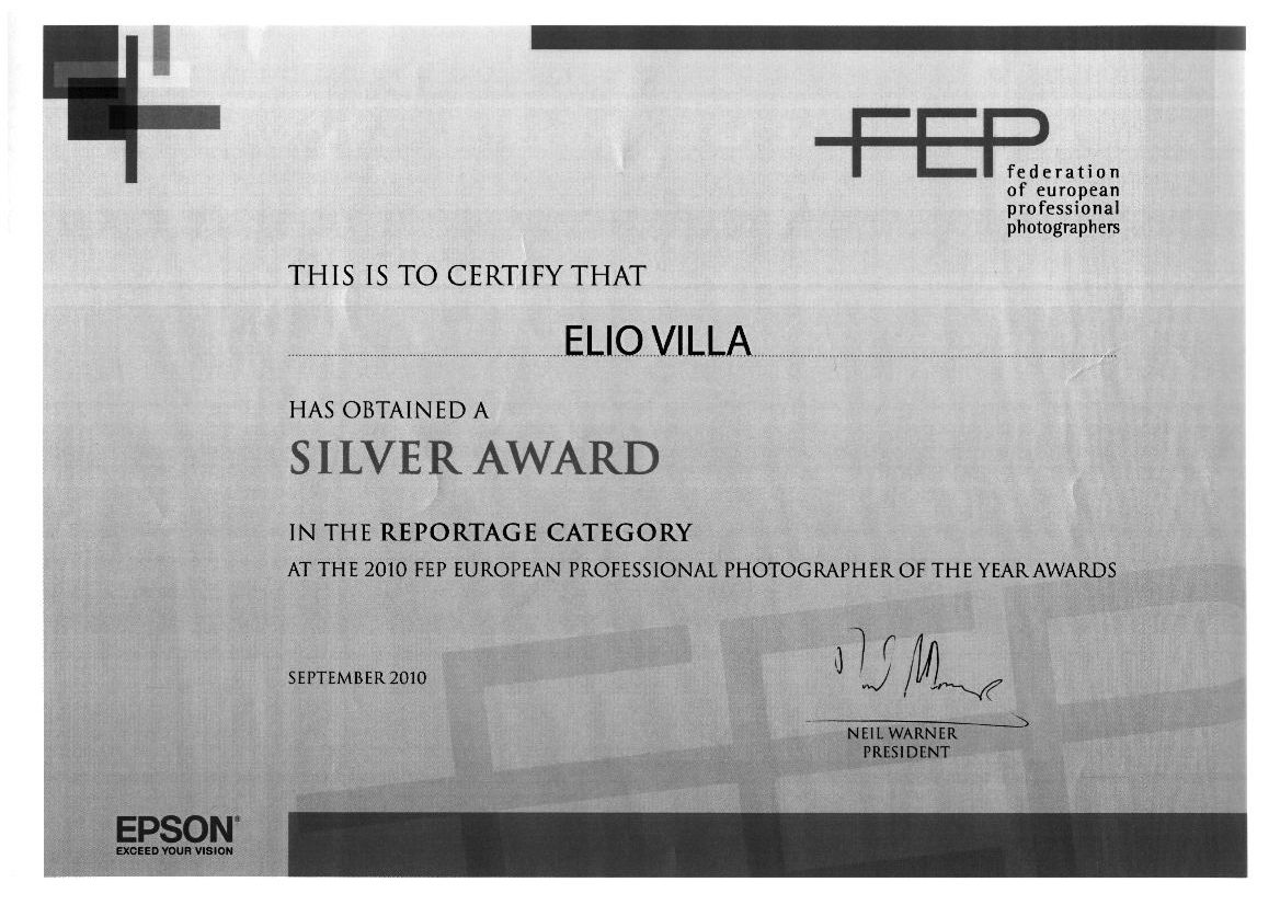 FEP Silver Award